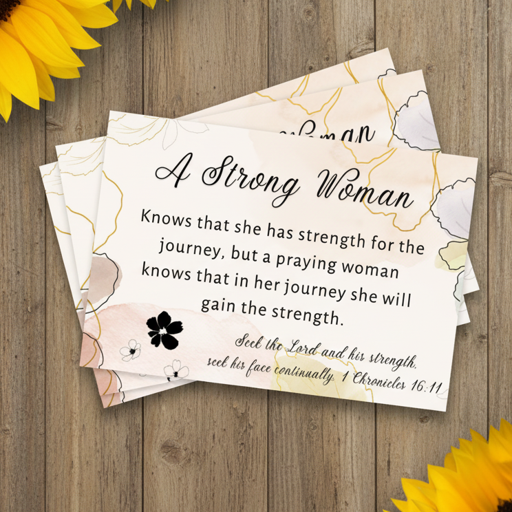 A Strong Woman Cards