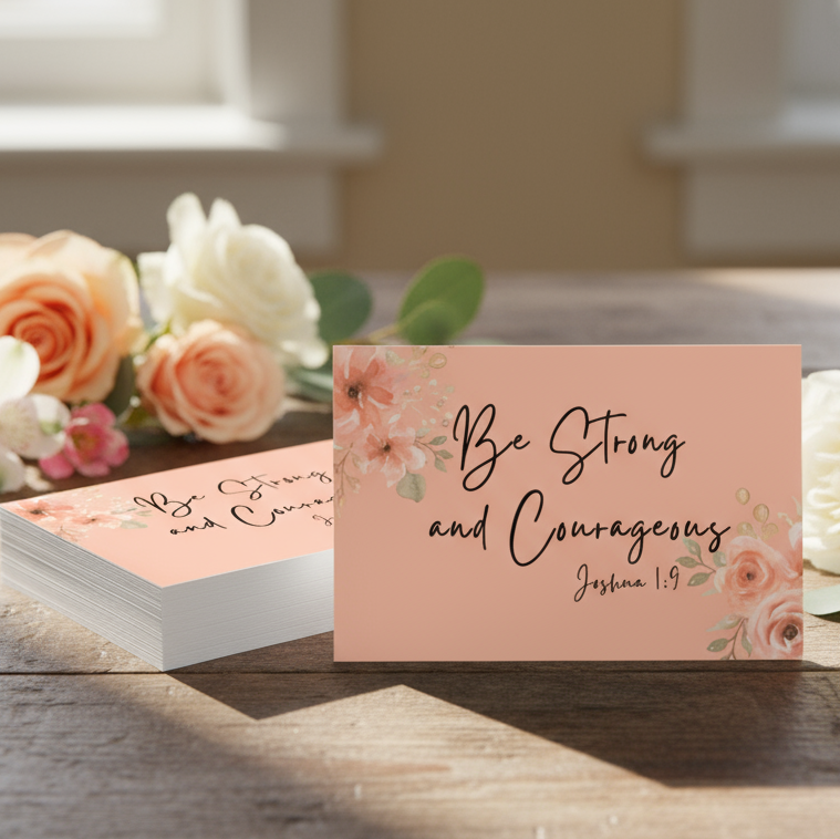 Be Strong & Courageous Cards