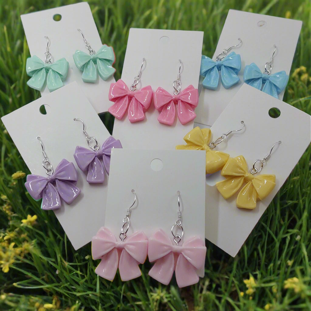 Bow Dangle Earrings