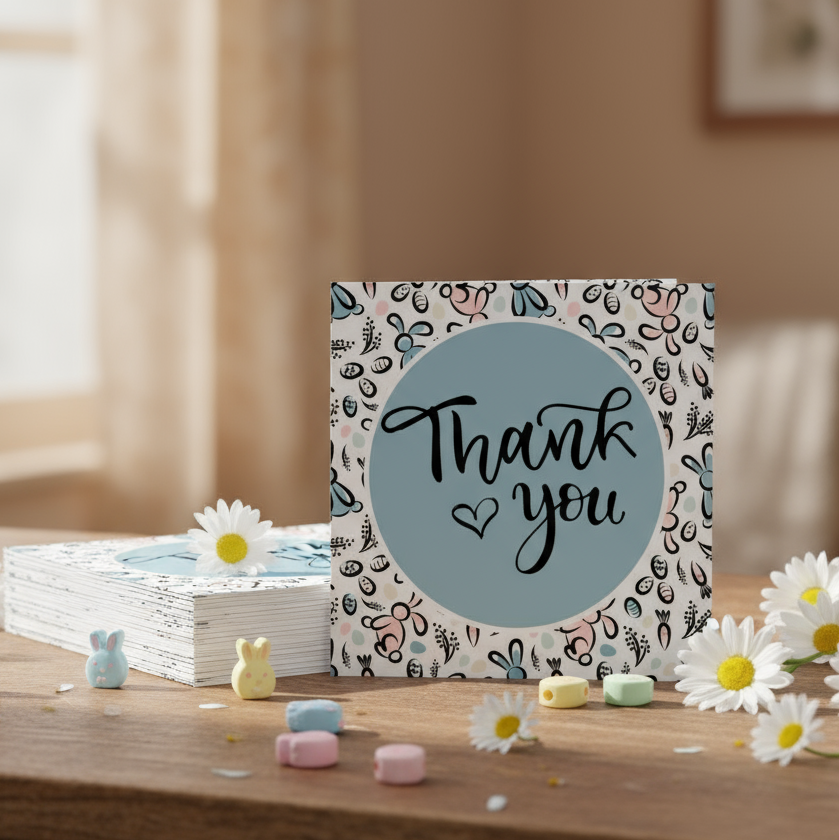 Bunnie Thank You Cards