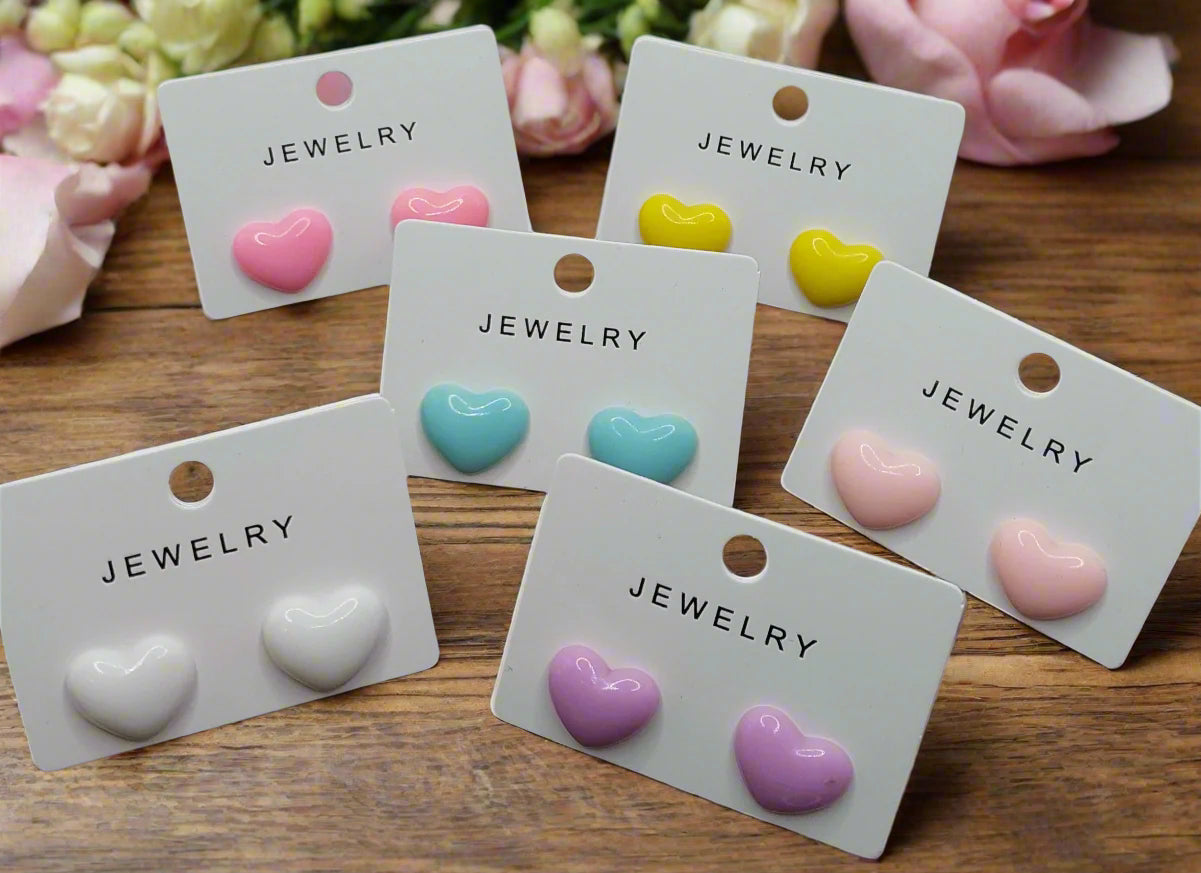 Heart Earrings (15mm)