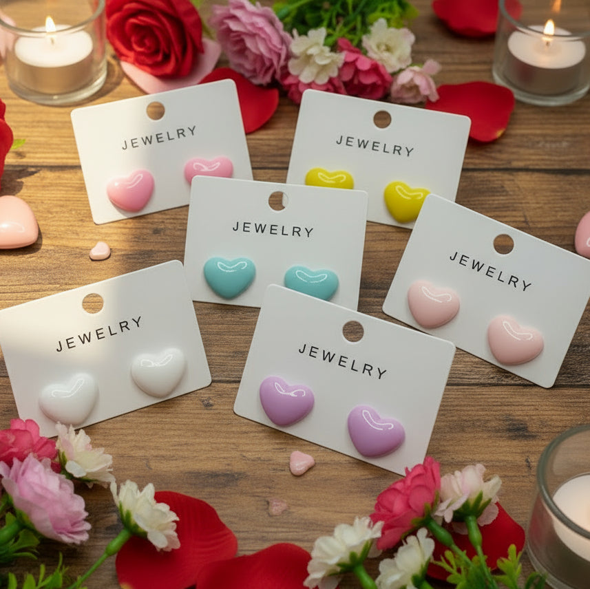 Heart Earrings (15mm)