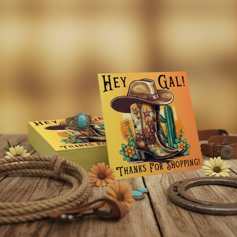 Hey Gal, Thanks for Shopping Cards