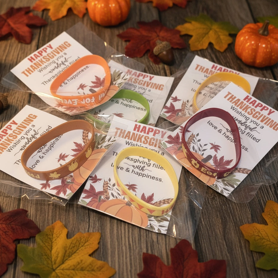 Thanksgiving Bracelet with Card