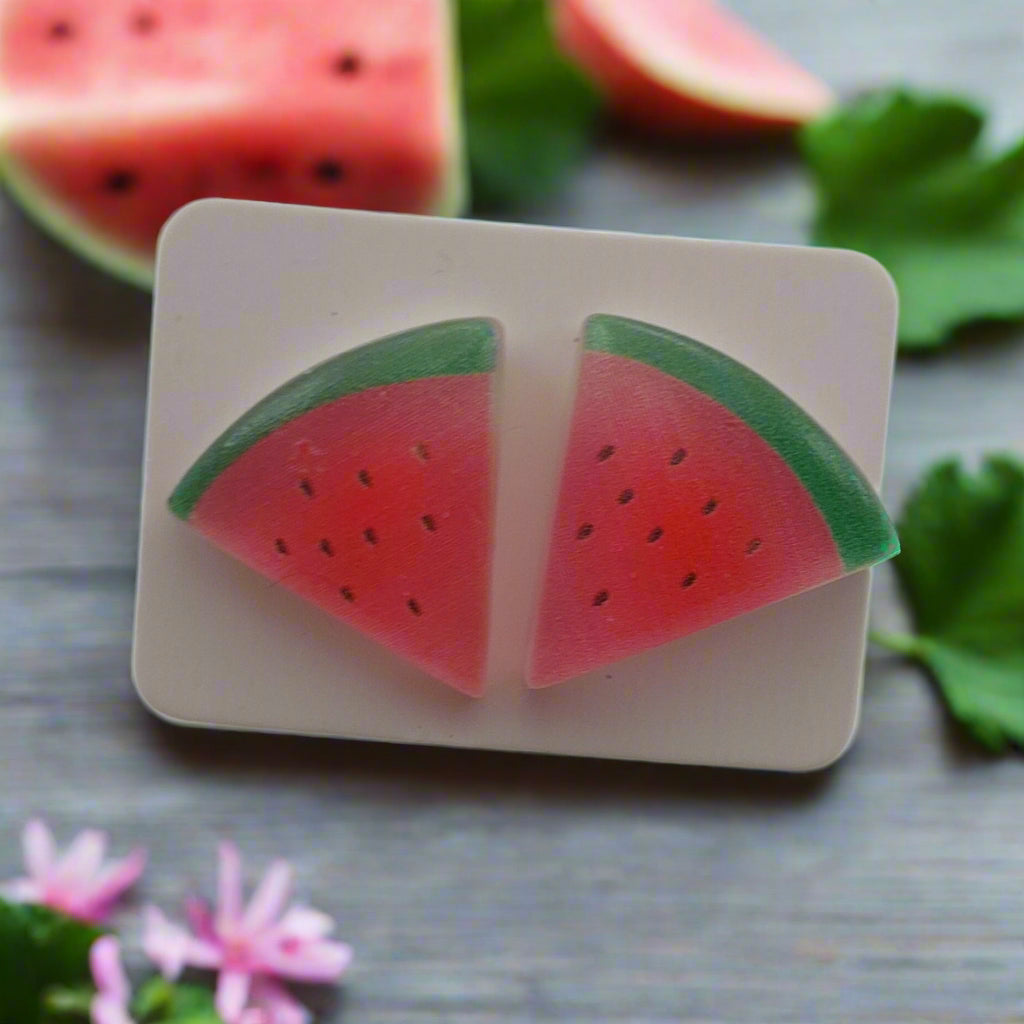 Watermelon Earrings (18mm)
