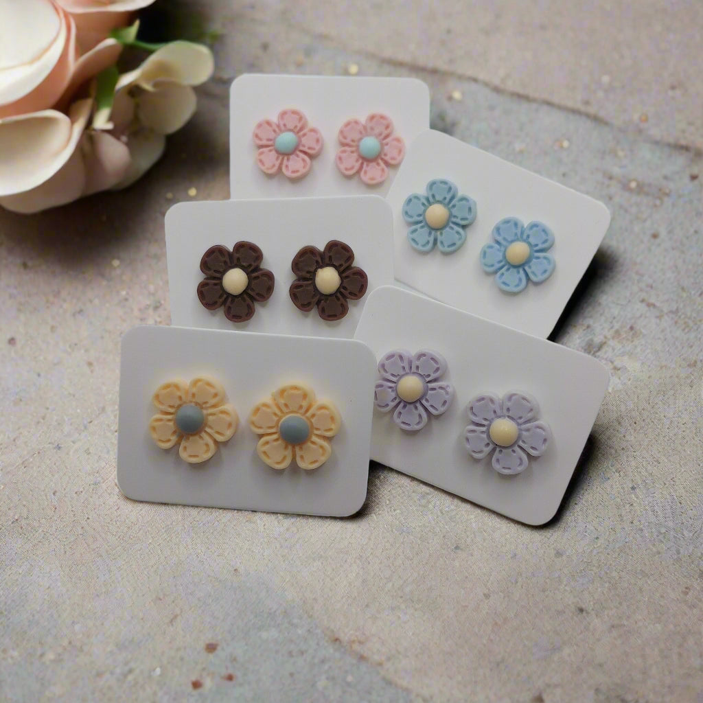 Flower Earrings (12mm)