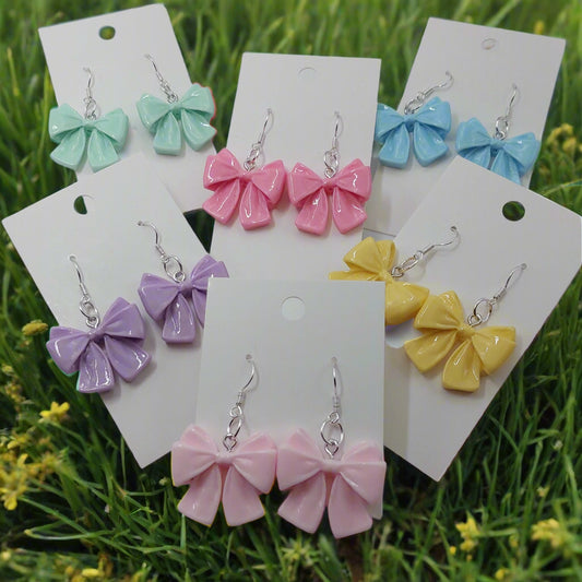Bow Dangle Earrings