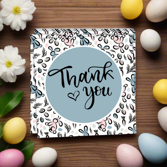 Bunnies Thank You Cards