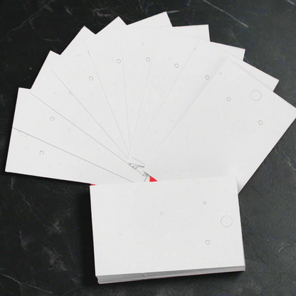 Earring Display Cards, 1.96" x 3.14" (Pack of 50)