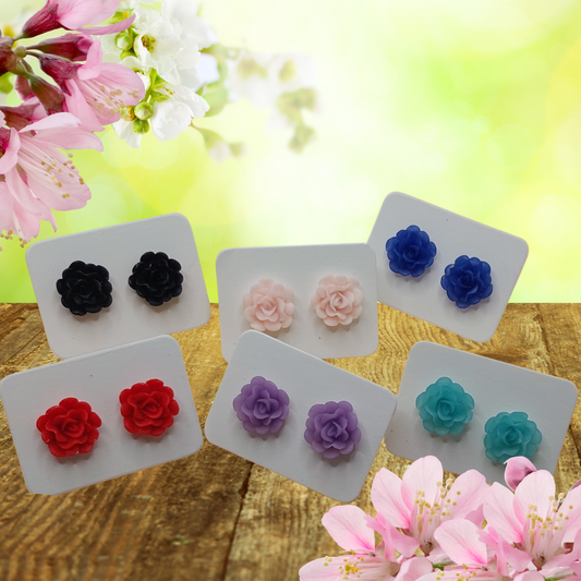 Flower Earrings (12mm)