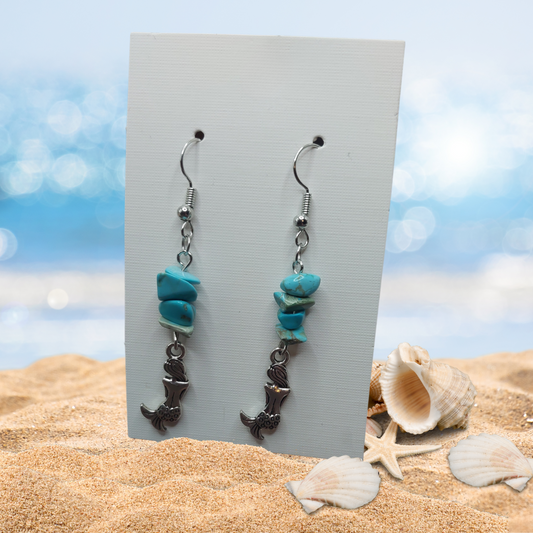 Mermaid Dangle Earrings