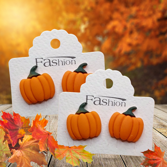 Pumpkin Earrings