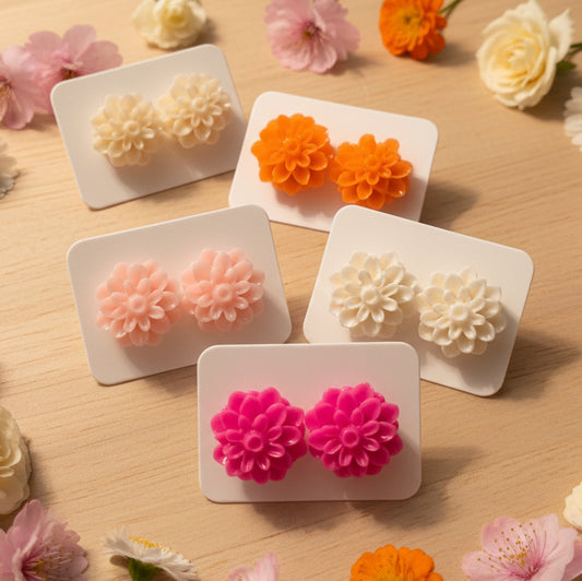 Flower Earrings (15mm)