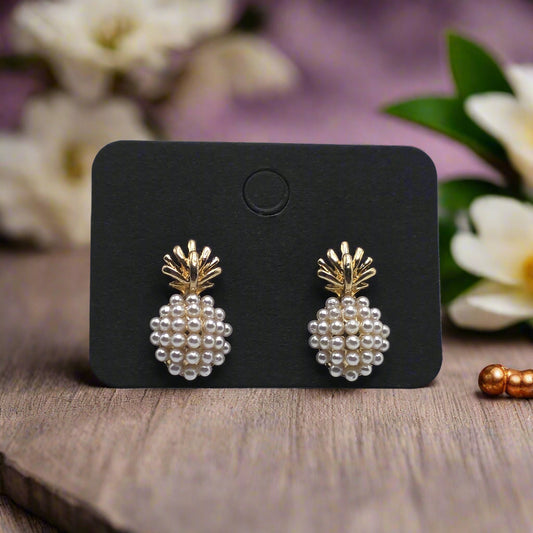 Pineapple Pearls Earrings (18mm)