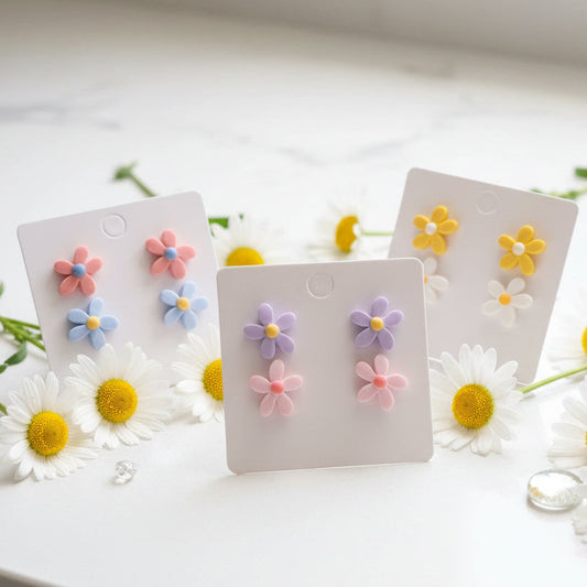 16mm Daisy Earring Set