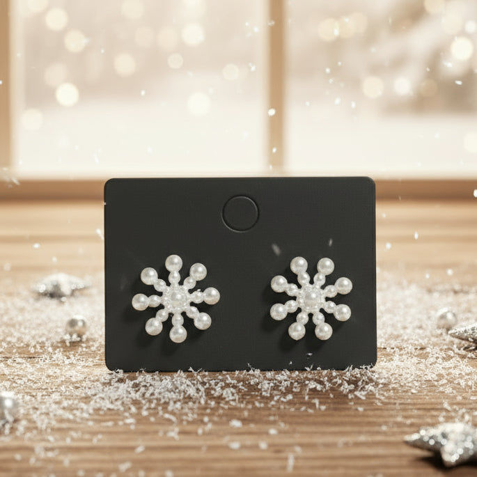 Snowflake Earrings (15mm)